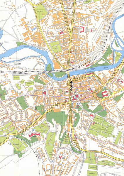 Weissenfels City Map