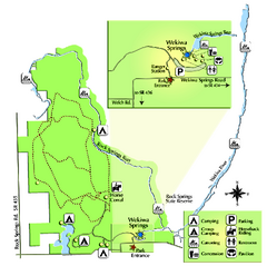 Wekiwa Springs State Park Map