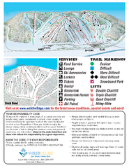 Welch Village Ski Area Ski Trail Map