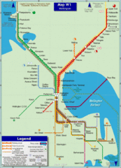 Wellington Rail Map Wellington Rail Map