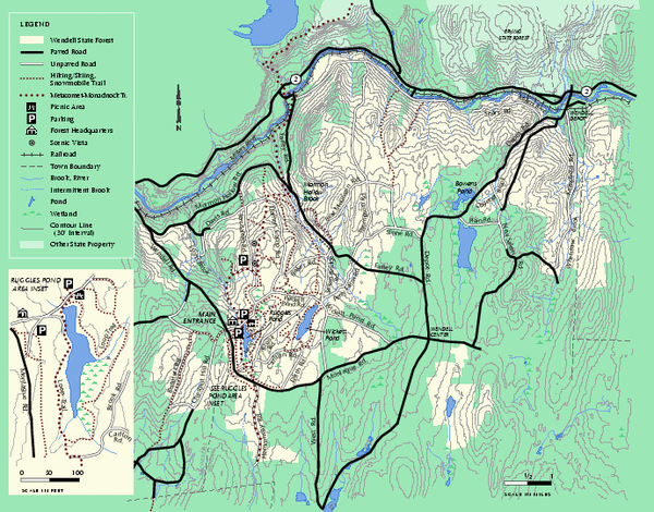 Quabbin Reservoir Depth Chart