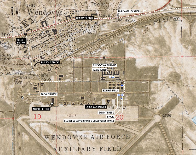Wendover Air Base Map Wendover utah • mappery
