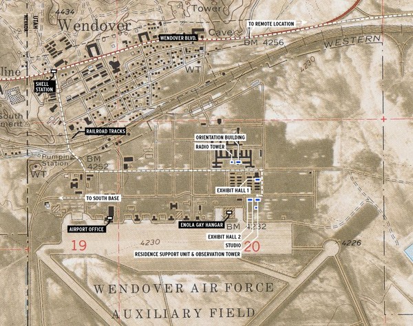 Wendover Air Base Map