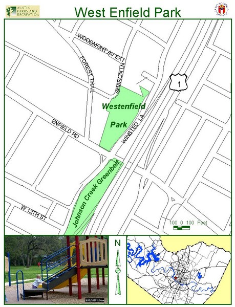West Enfield Park Map