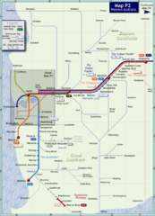 Western Australia Rail Map