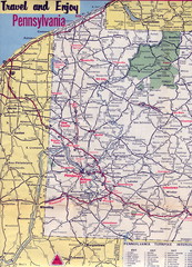 Western Pennsylvania Map