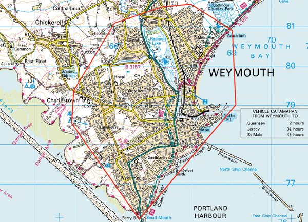 Weymouth Map Street View Weymouth England Region Map - Weymouth England • Mappery