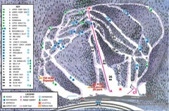 Whaleback Ski Trail Map