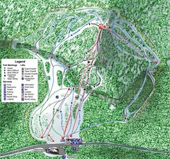 White Pass Ski Area Ski Trail Map