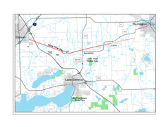 White River State Trail Map