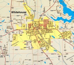 Whitehouse City Map