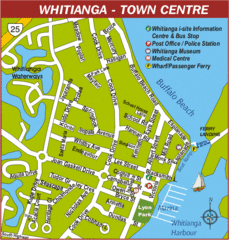 Whitianga Map