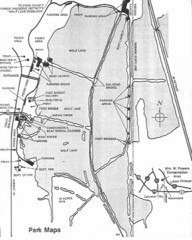 William W. Powers State Park, Illinois Site Map