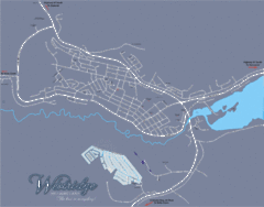 Williams Lake Town Map