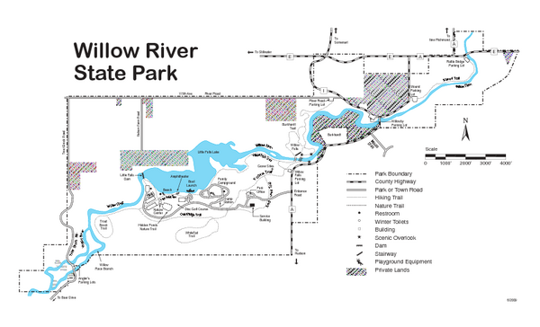 Willow River State Park Map