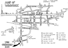 Windhoek Backpacker Map