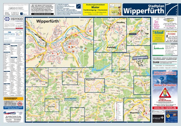 Wipperfuerth Tourist Map