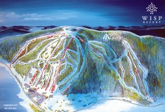 Wisp Ski Trail Map
