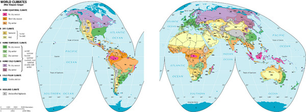 World Climate Map