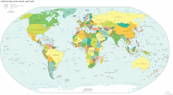 World Map 2007