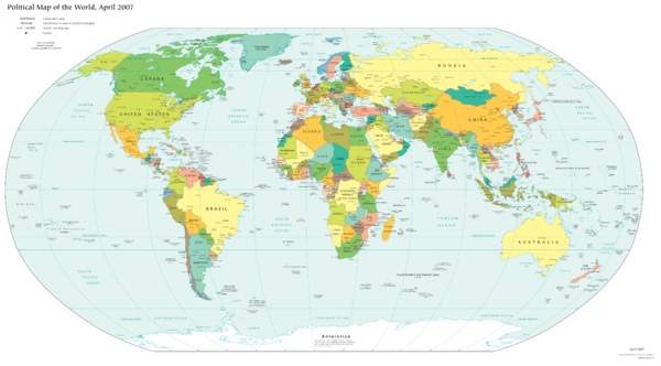 World Reference Map