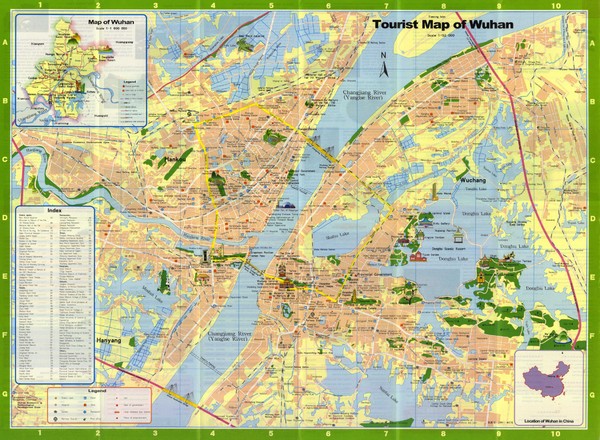 Wuhan Map