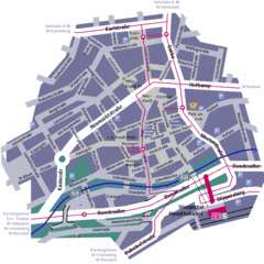 Wuppertal Elberfeld Street Map Wuppertal Elberfeld Street Map