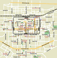 Xi'An City Map