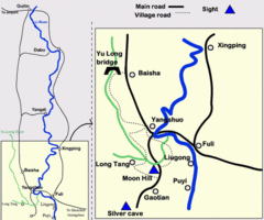 Yangshuo Tourist Map