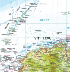 Yasawa Islands Map