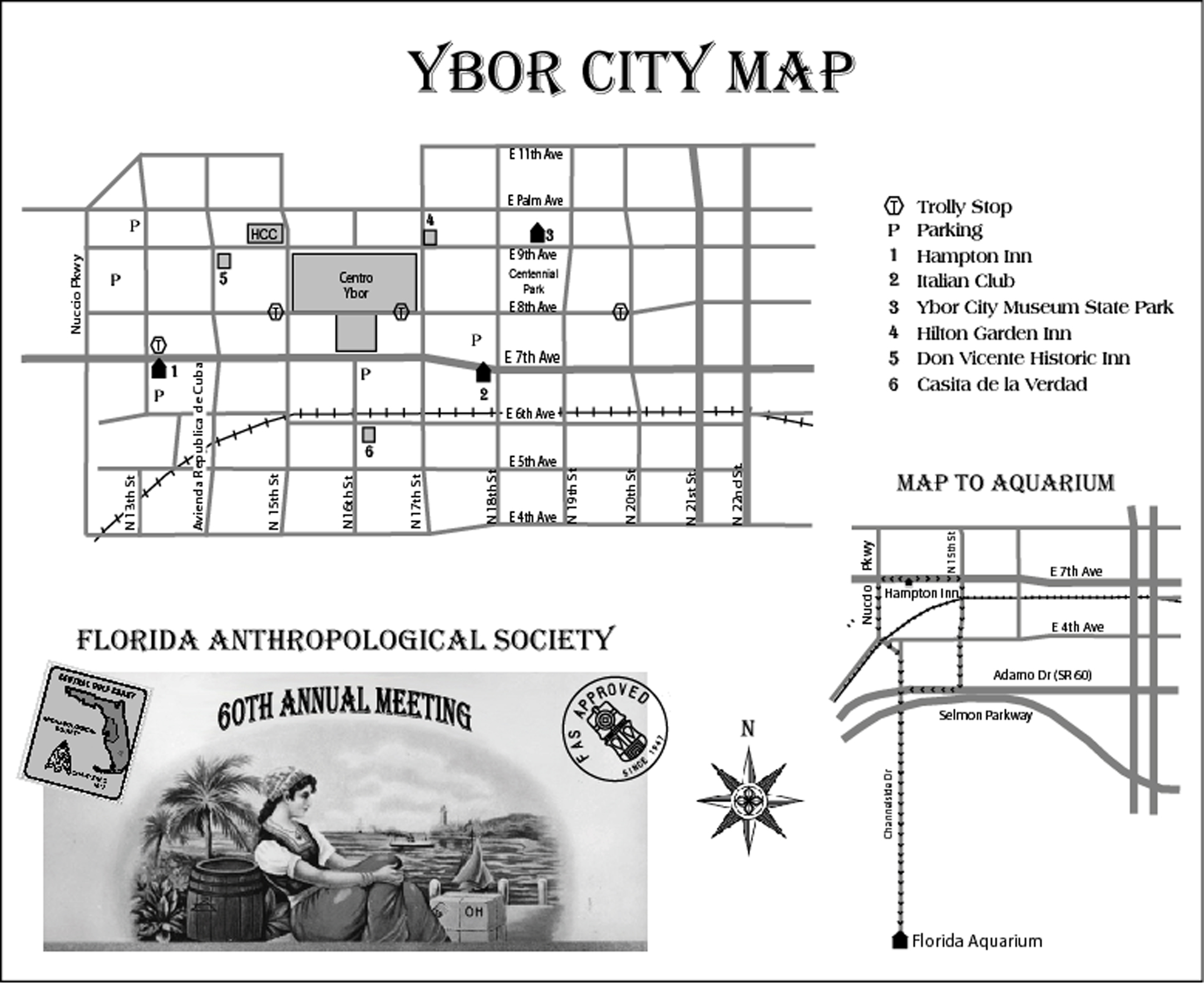 Ybor City Map Ybor City Mappery