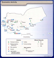 Yemen Economic Activity Map