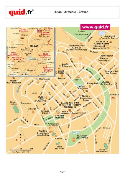 City map Gyumri Armenia PDF