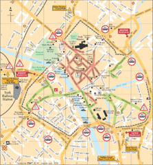 York Tourist Map
