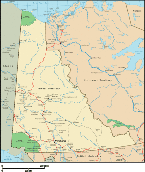 Yukon Map