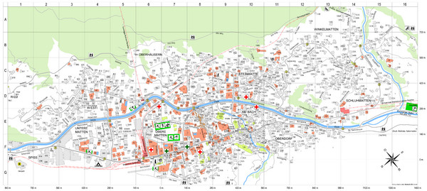 Zermatt Tourist Map