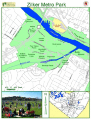 Zilker Metro Park Map