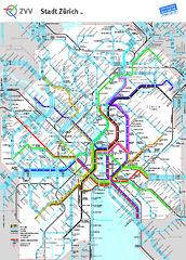 Zurich Metro Map