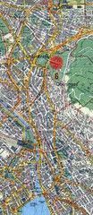 Zurich, Switzerland Tourist Map