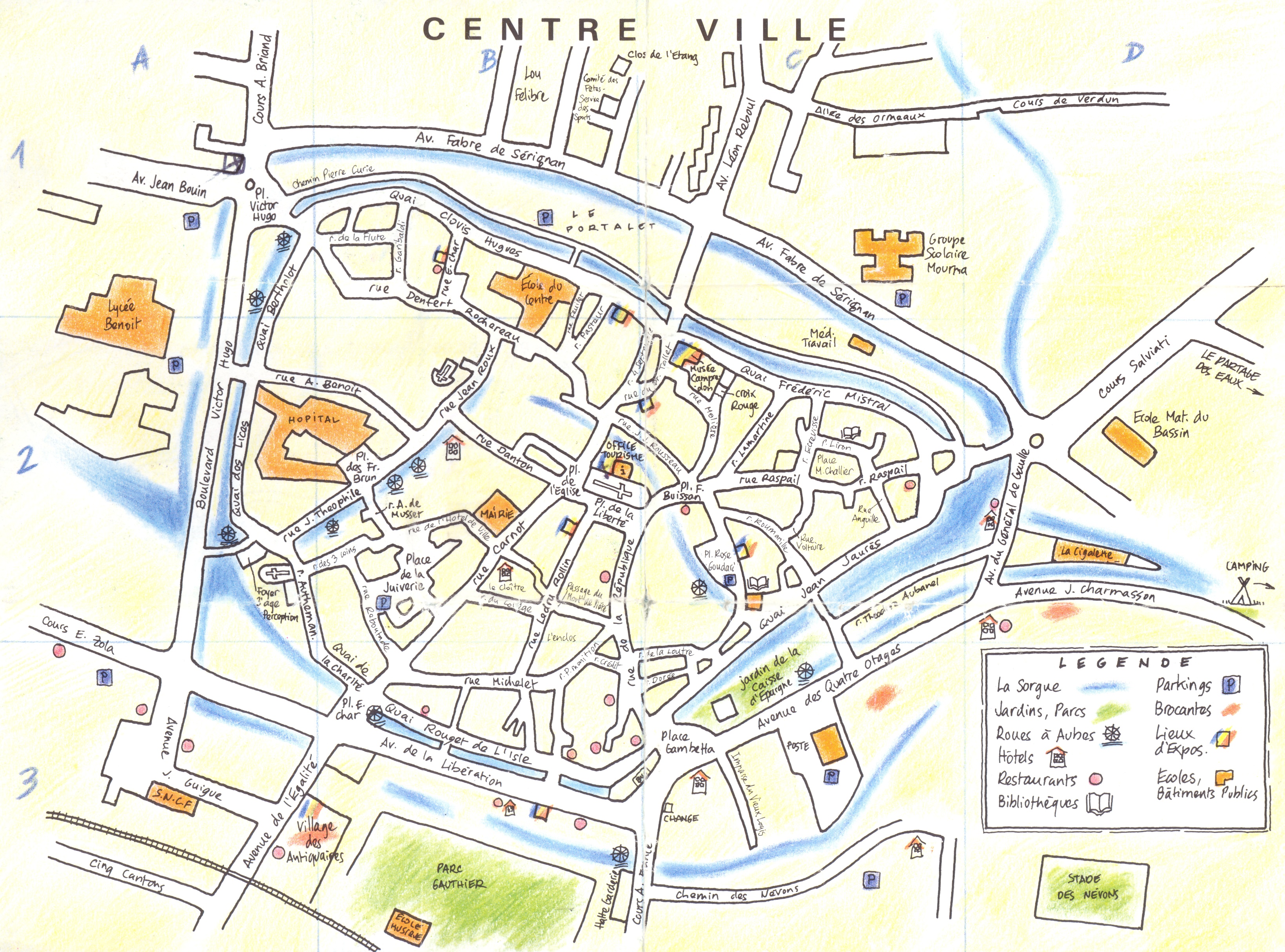 lIsle sur la centre Map l039Isle sur la France • mappery