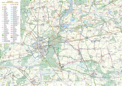 mapa rowerowa okolice leszna Map