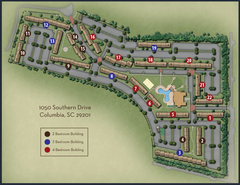 woodlands of Columbia map